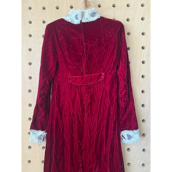 Vintage velvet gown - Picture 8 of 9